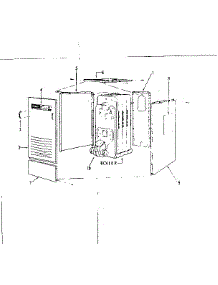 Oil Burner Assembly And Cabinet parts for Kenmore Boiler 2297151 from AppliancePartsPros.com
