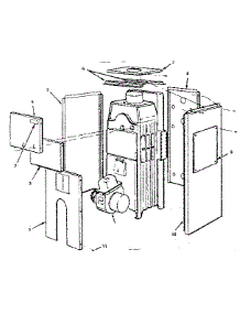 Jacket parts for Kenmore Boiler 229.942471 (229942471, 229 942471) from AppliancePartsPros.com