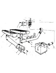 Burner And Manifold Parts parts for Kenmore Water Heater 229.96133 (22996133, 229 96133) from AppliancePartsPros.com