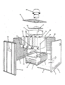 Jacket-Sections & Base Parts parts for Kenmore Boiler 229.961460 (229961460, 229 961460) from AppliancePartsPros.com