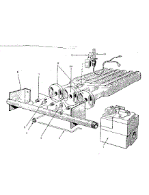 Gas Burners And Manifold Parts parts for Kenmore Boiler 229.961540 (229961540, 229 961540) from AppliancePartsPros.com