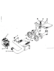 Gas Burners And Manifold parts for Kenmore Boiler 229.962341 (229962341, 229 962341) from AppliancePartsPros.com