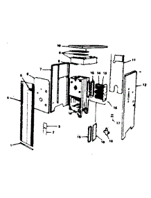 Cabinet parts for Kenmore Boiler 229.963331 (229963331, 229 963331) from AppliancePartsPros.com
