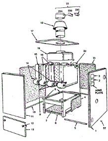 Jacket And Base Parts parts for Kenmore Boiler 229.963450 (229963450, 229 963450) from AppliancePartsPros.com