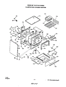 Body parts for Roper Electric Range 2323*0A from AppliancePartsPros.com