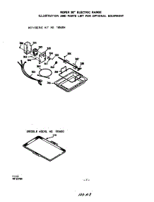 Lit / Optional parts for Roper Electric Range 2323*0A from AppliancePartsPros.com