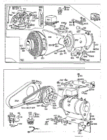Generator Electric Starter parts for Briggs & Stratton Lawn & Garden Engine 233401 TO 233499 (0010 - 0060) from AppliancePartsPros.com