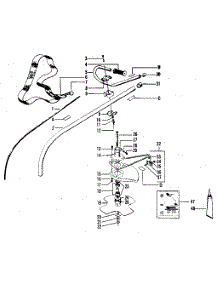 Gas Brushcutter parts for Craftsman Line Trimmer 234795341 from AppliancePartsPros.com