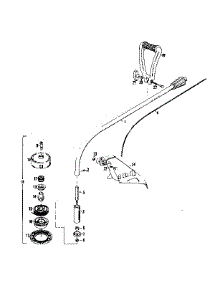 Drive Shaft Housing parts for Craftsman Line Trimmer 234795420 from AppliancePartsPros.com