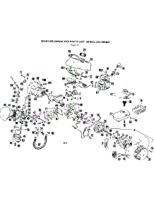Sears Brushwacker parts for Craftsman Line Trimmer 234795450 from AppliancePartsPros.com