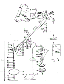 Gear Assembly parts for Craftsman Line Trimmer 234795491 from AppliancePartsPros.com