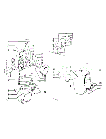 Rope And Handle Starter parts for Craftsman Line Trimmer 234795511 from AppliancePartsPros.com