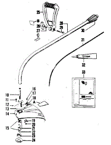 Drive Shaft Housing parts for Craftsman Line Trimmer 234795522 from AppliancePartsPros.com