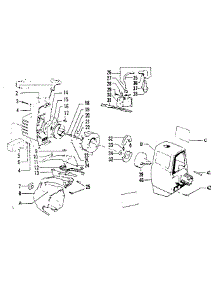 Rope And Handle Starter parts for Craftsman Line Trimmer 234795522 from AppliancePartsPros.com