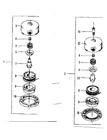 Cutting Head parts for Craftsman Line Trimmer 234795522 from AppliancePartsPros.com