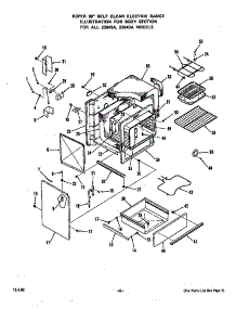Body parts for Roper Electric Range 2364*3A from AppliancePartsPros.com