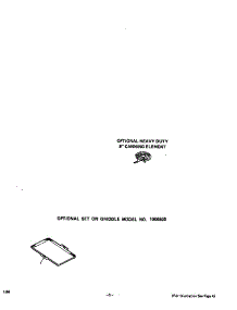 Optional Griddle parts for Roper Electric Range 2376*0A from AppliancePartsPros.com