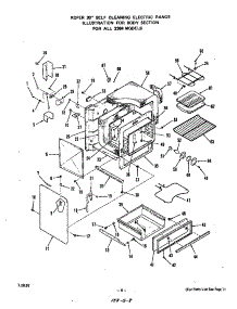 Body parts for Roper Electric Range 2384*0A from AppliancePartsPros.com