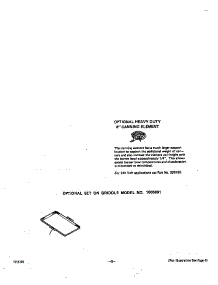 Optional Equipment parts for Roper Electric Range 2384*3A from AppliancePartsPros.com