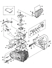 Figure 1 parts for Homelite Gas Chainsaw 240-HG from AppliancePartsPros.com