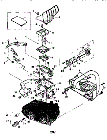 Figure 1 parts for Homelite Gas Chainsaw 240-UT10588-4 from AppliancePartsPros.com