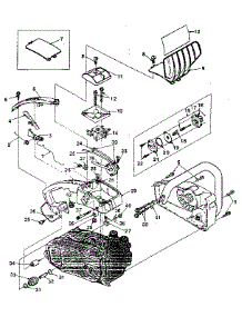 Figure 1 parts for Homelite Gas Chainsaw 240HG-UT10688 from AppliancePartsPros.com