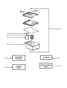Recovery Tank parts for Eureka Carpet Cleaner 2442B from AppliancePartsPros.com