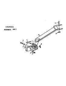 Tow Hitch Kit 290-003 parts for Mtd Chipper Shredder 247-462B000 THRU 465A000 from AppliancePartsPros.com