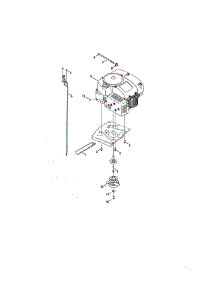 Engine / Pulley parts for Craftsman Riding Mower & Tractor 247203692 from AppliancePartsPros.com