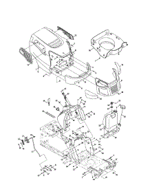 Fender / Bumper / Fuel Tank parts for Craftsman Front-Engine Lawn Tractor 247203700 from AppliancePartsPros.com