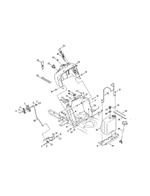 Upper Dash Panel / Fuel Tank parts for Craftsman Front-Engine Lawn Tractor 247203742 from AppliancePartsPros.com