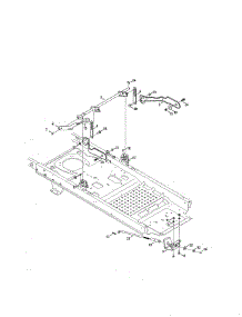Deck Lift parts for Craftsman Rear-Engine Riding Mower 247204110 from AppliancePartsPros.com