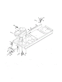 Muffler / Engine Pulley parts for Craftsman Rear-Engine Riding Mower 247204113 from AppliancePartsPros.com
