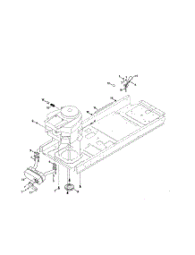 Engine / Muffler parts for Craftsman Rear-Engine Riding Mower 247204121 from AppliancePartsPros.com