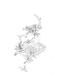 Lap Bar parts for Craftsman Rear-Engine Riding Mower 247204150 from AppliancePartsPros.com