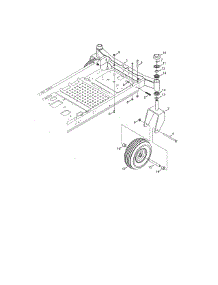 Wheel Assembly parts for Craftsman Rear-Engine Riding Mower 247204182 from AppliancePartsPros.com