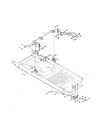 Lift parts for Craftsman Rear-Engine Riding Mower 247204182 from AppliancePartsPros.com