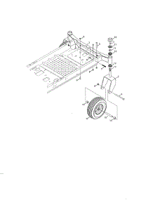 Wheel Assembly parts for Craftsman Rear-Engine Riding Mower 247204190 from AppliancePartsPros.com