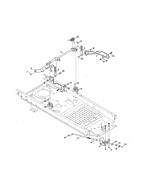 Lift parts for Craftsman Rear-Engine Riding Mower 247204190 from AppliancePartsPros.com