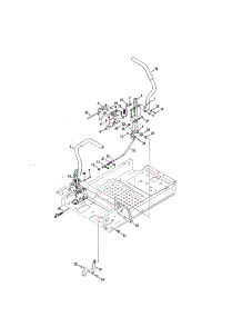 Lapbar Levers parts for Craftsman Rear-Engine Riding Mower 247204240 from AppliancePartsPros.com