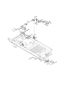 Lift parts for Craftsman Rear-Engine Riding Mower 247204280 from AppliancePartsPros.com
