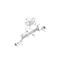 Front Axle parts for Craftsman Riding Mower & Tractor 247204380 from AppliancePartsPros.com