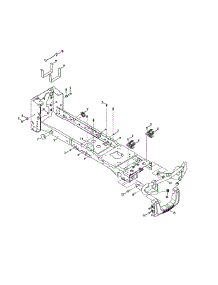 Frame parts for Craftsman Riding Mower & Tractor 247204470 from AppliancePartsPros.com