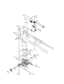 Transmission parts for Craftsman Riding Mower & Tractor 247204470 from AppliancePartsPros.com