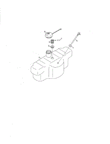 Fuel Tank parts for Craftsman Riding Mower & Tractor 247250020 from AppliancePartsPros.com