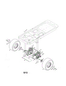 Wheels parts for Craftsman Riding Mower & Tractor 247250020 from AppliancePartsPros.com
