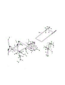 Lift parts for Craftsman Riding Mower & Tractor 247250030 from AppliancePartsPros.com