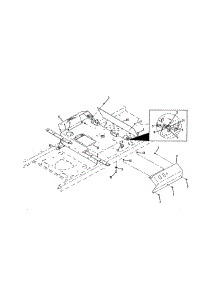 Control Console parts for Craftsman Riding Mower & Tractor 247250030 from AppliancePartsPros.com