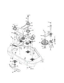 Spindle / Pulleys parts for Craftsman Riding Mower & Tractor 247250030 from AppliancePartsPros.com