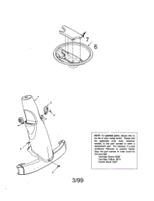 Steering Wheel parts for Craftsman Rear-Engine Riding Mower 247270170 from AppliancePartsPros.com